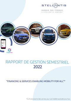 Rapport semestriel 2022 VFR
